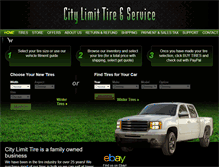 Tablet Screenshot of citylimittire.com